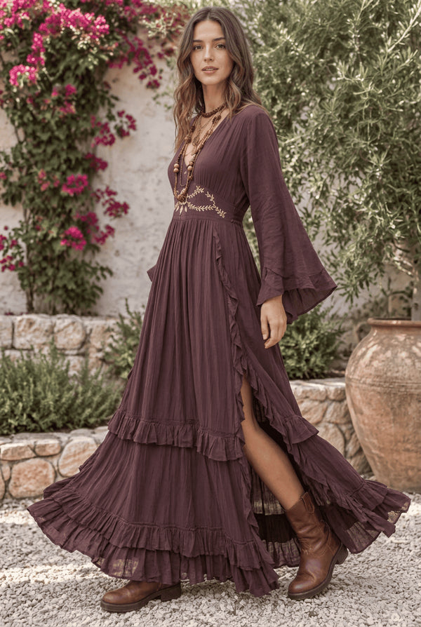 New to You - Tree of Life Melisandre Dress Small - Preloved - James St Boutique -James St Boutique