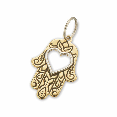 Palas Hamsa hand of protection charm