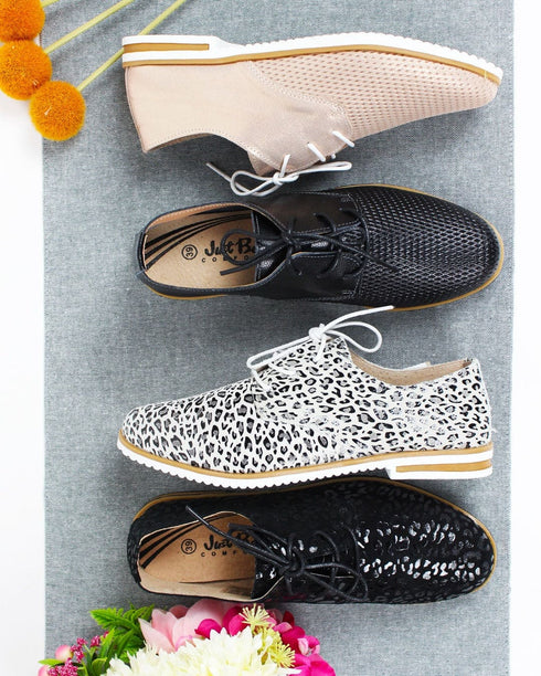 Just Bee Chary Brushed Shoe Just Bee Footwear James St Boutique