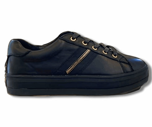 Alfie & Evie Porter Black Sneaker