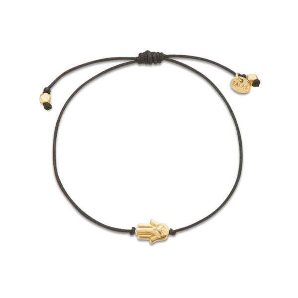 Palas Brass and cotton Hamsa bracelet