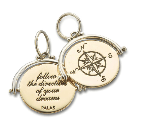 Palas Compass Dreams Spinner Charm