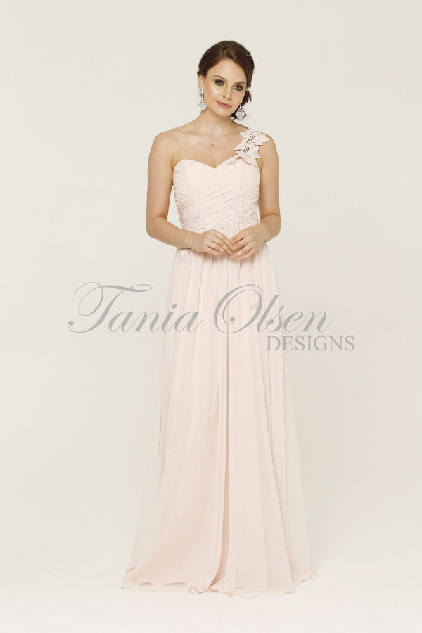 Tania Olsen Aloha Light Pink Gown